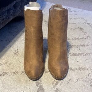 SHEIN Tan Ankle Booties